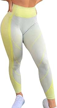 ROMISS Women Yoga Pants Soft Stretchy High Waisted Leggings Butt Lifting Tummy Control Seamless L... | Amazon (US)