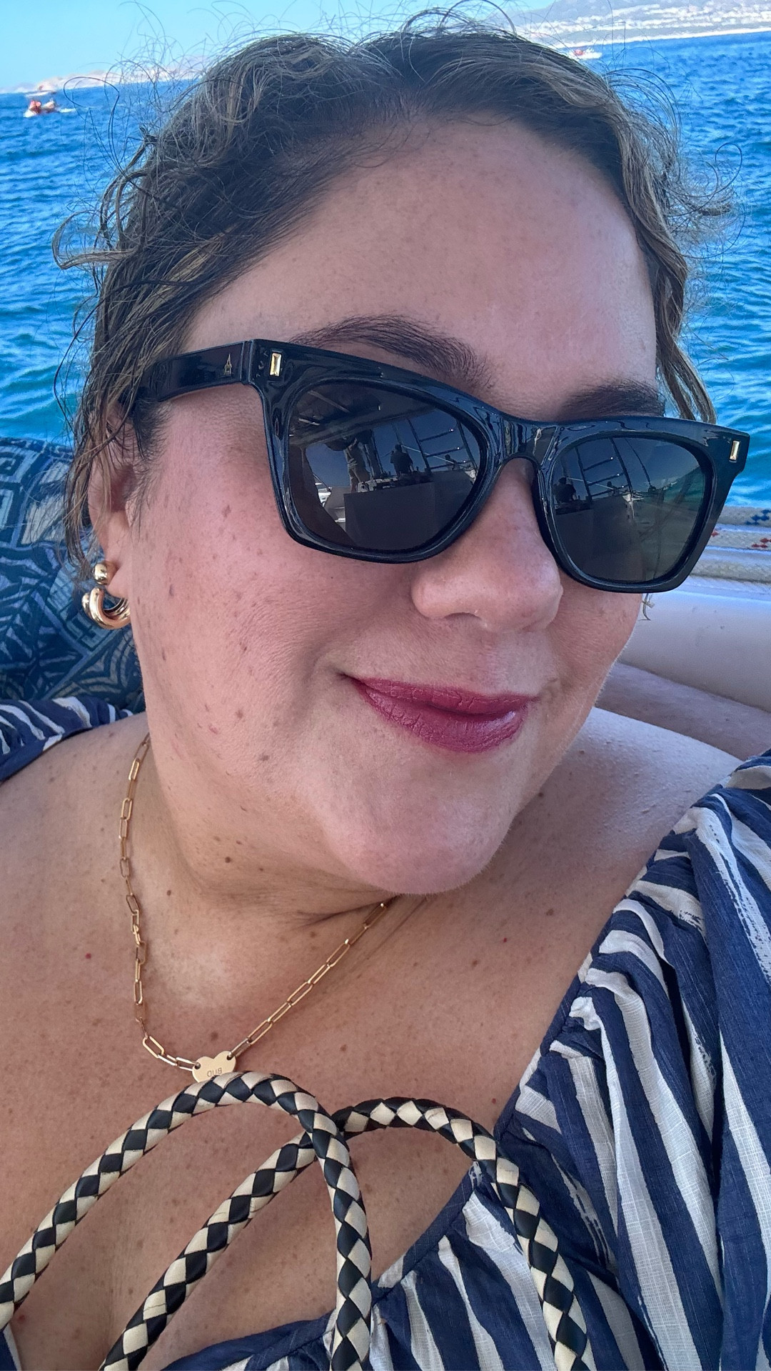 Love these Jenny Bird Florence earrings because you can wear them two different ways. They also have a mini version now, too! 