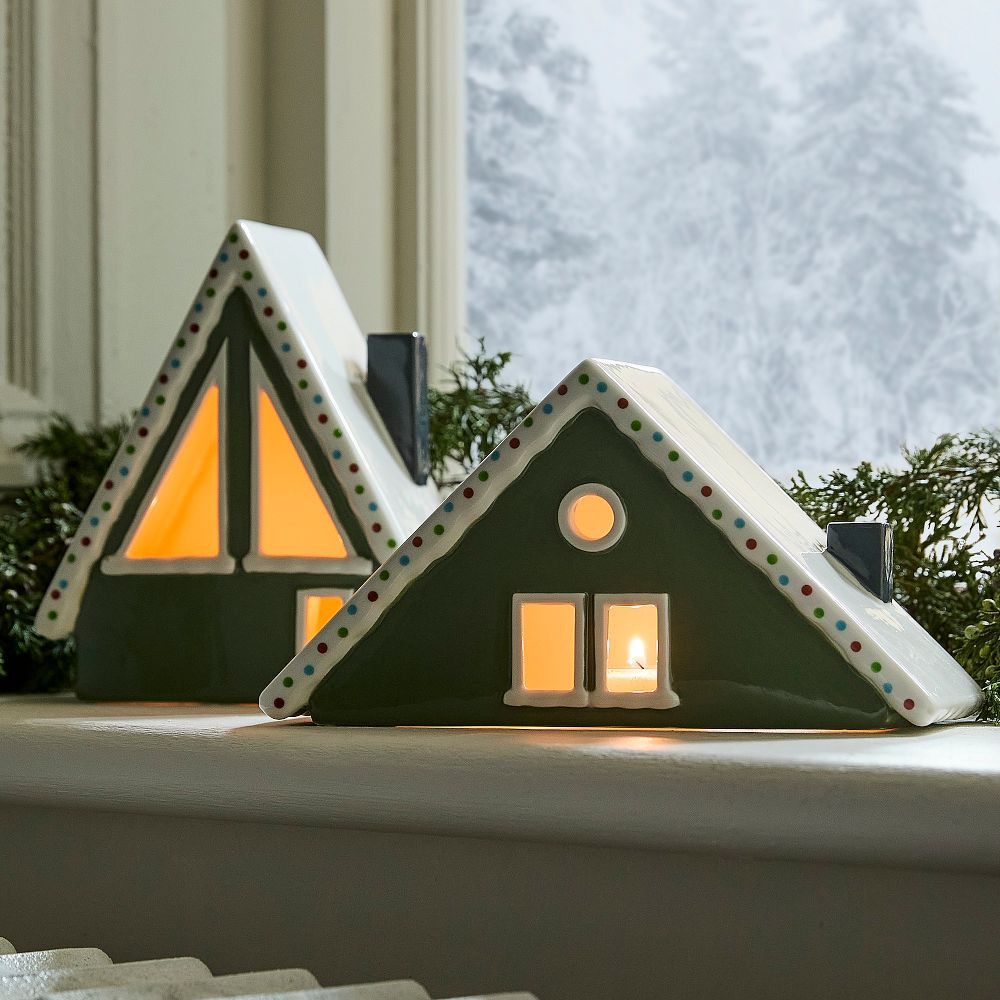 Painted Ceramic Lodge House Objects | West Elm (US)