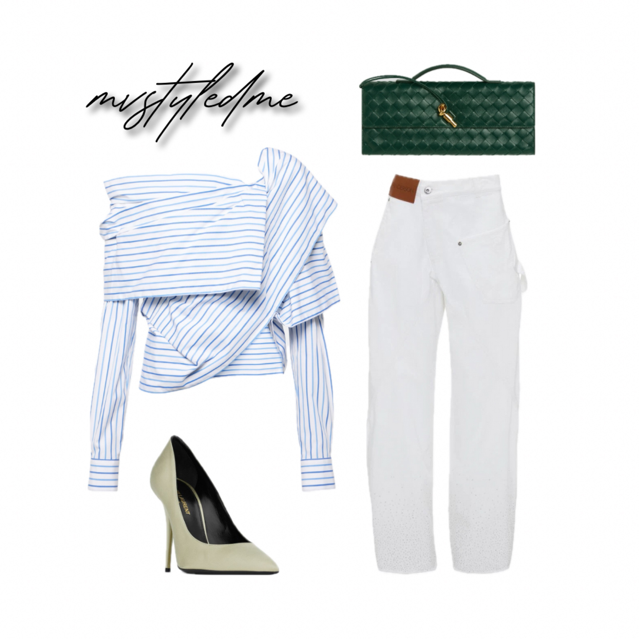 Let’s ease into Spring 🌬️🌸✨

& Yes we’re reaching for our white pants!!! Get into these JW Anderson jeans, these ain’t no regular white denim!  

Dying for this crystal embellished hem 😍

#LTKshoecrush #LTKstyletip