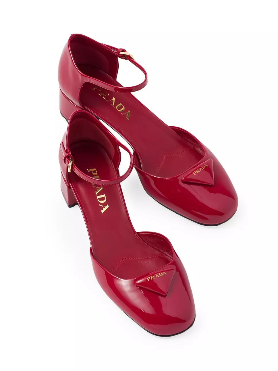 Open-Sided Patent Leather Pumps | Saks Fifth Avenue