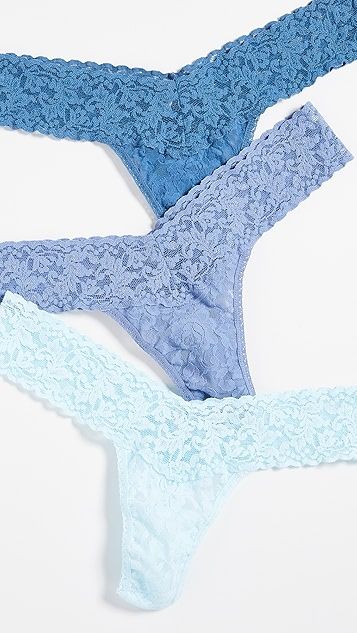 Something Blue Panty 3 Pack | Shopbop