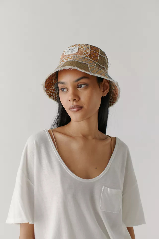 Ryan Patched Bandana Bucket Hat | Urban Outfitters (US and RoW)