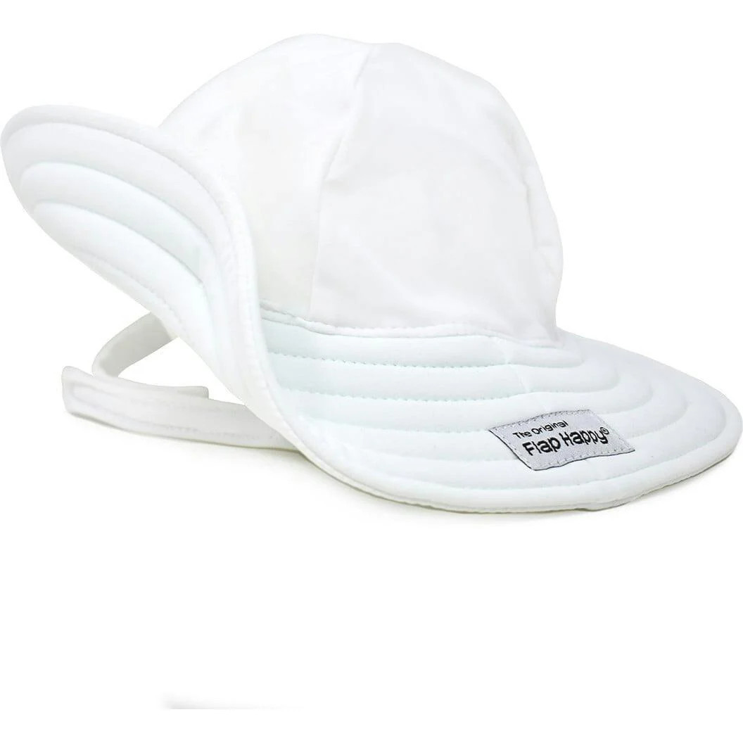 UPF 50+ Summer Splash Swim Hat (Recycled) White / M | Maisonette