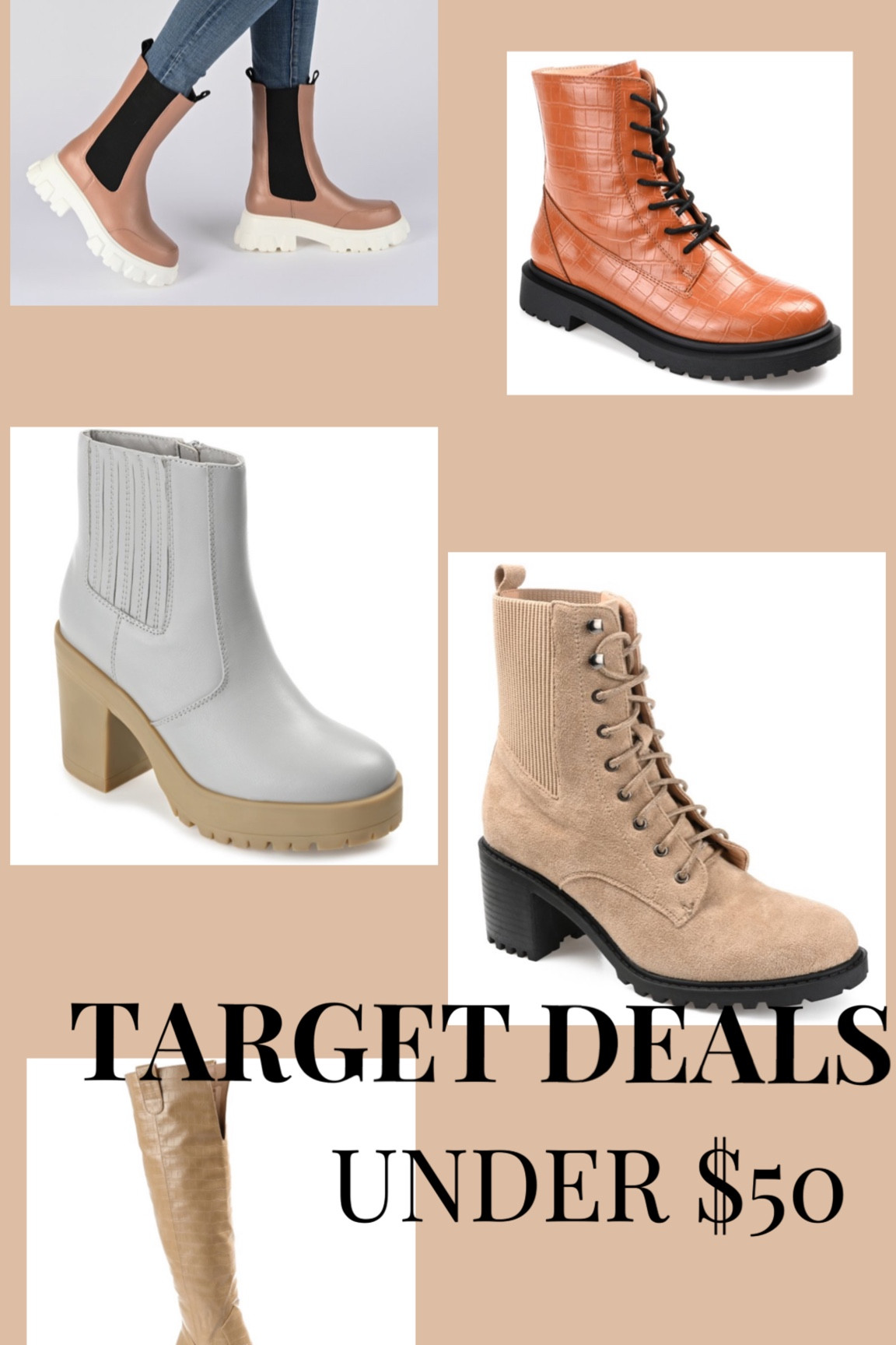 The target deals are here! Checkout these must have boots for the fall and winter season!

#LTKsalealert #LTKunder50 #LTKshoecrush