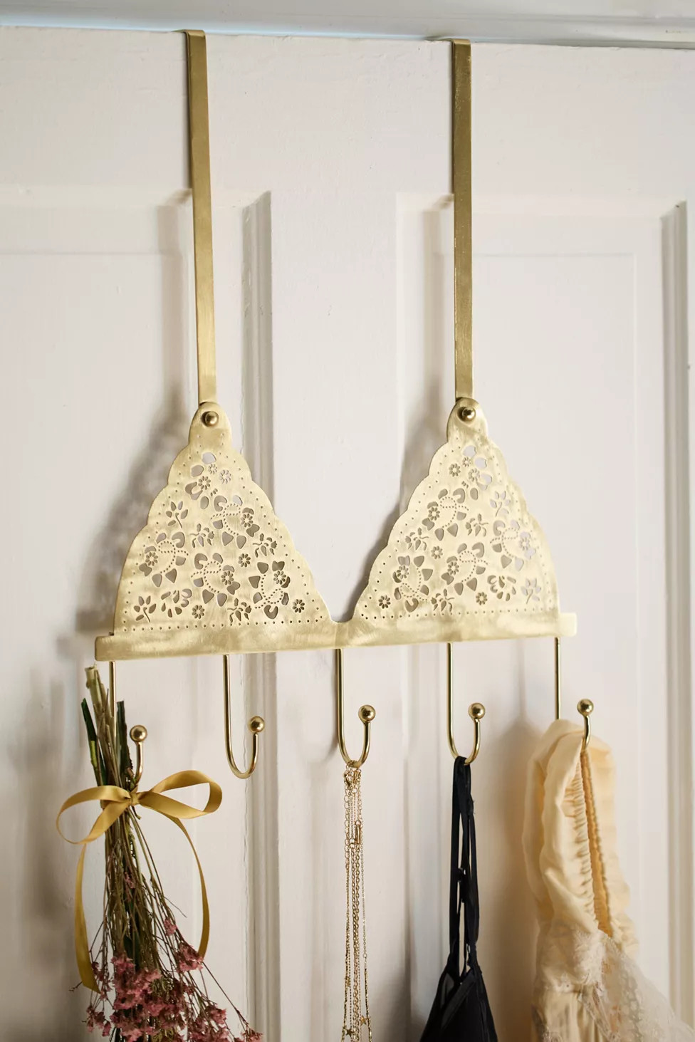 Lace Bra Over-The-Door Multi-Hook | Urban Outfitters (US and RoW)