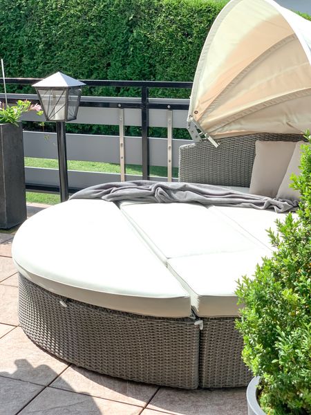 Patio furniture - this is a stylish and practical choice. Leave it together to lounge or take the pieces apart for more seating for guests 

Home decor, patio furniture, sun bed, rattan furniture, outdoor furniture, backyard furniture 

#LTKstyletip #LTKhome
