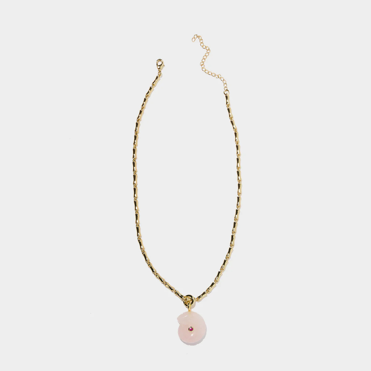 Sloane Pink Shell Necklace Set | Allie + Bess