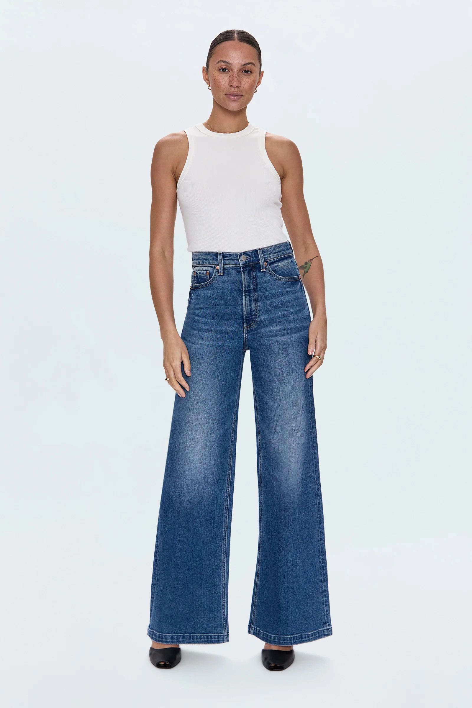 Lana High Rise Ultra Wide Leg Jean - Soho | Pistola Denim