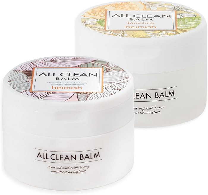HEIMISH All Clean Balm Set (Original & Mandarin) - Cleansing Balm, Waterproof Makeup Remover, Fac... | Amazon (US)