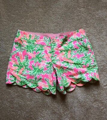 EUC Lilly Pulitzer Nibbles Buttercup Shorts Size 2 | eBay US