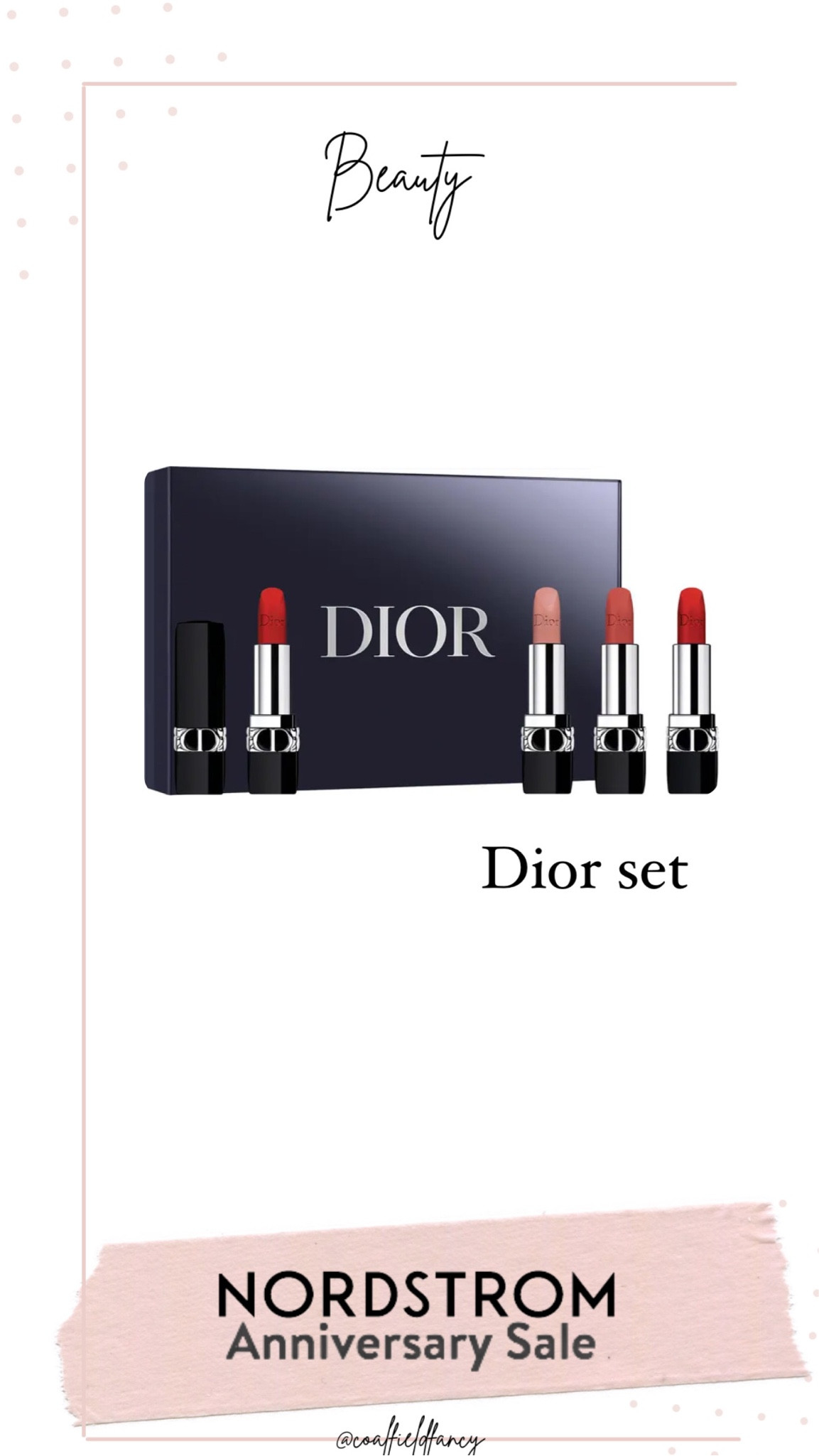 Dior Beauty set

#LTKunder100 #LTKxNSale #LTKbeauty