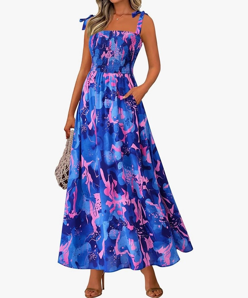 Summer Outfit - smocked maxi dress; comes in more colorful prints


#LTKU #LTKOver40 #amazon #summerdress #maxidress #smockeddress #floral #floraldress

#LTKFindsUnder50 #LTKSeasonal #LTKStyleTip