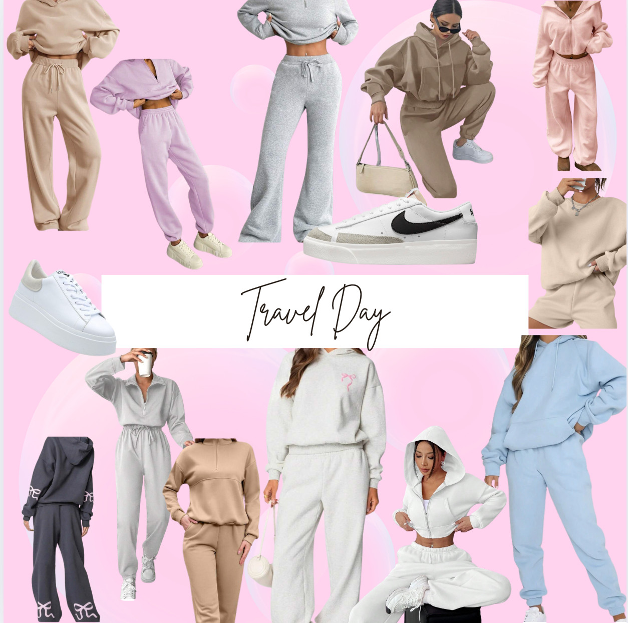 Traveling for your bestie? Make sure to travel comfy with our looks! 

 

#LTKStyleTip #LTKTravel #LTKWedding