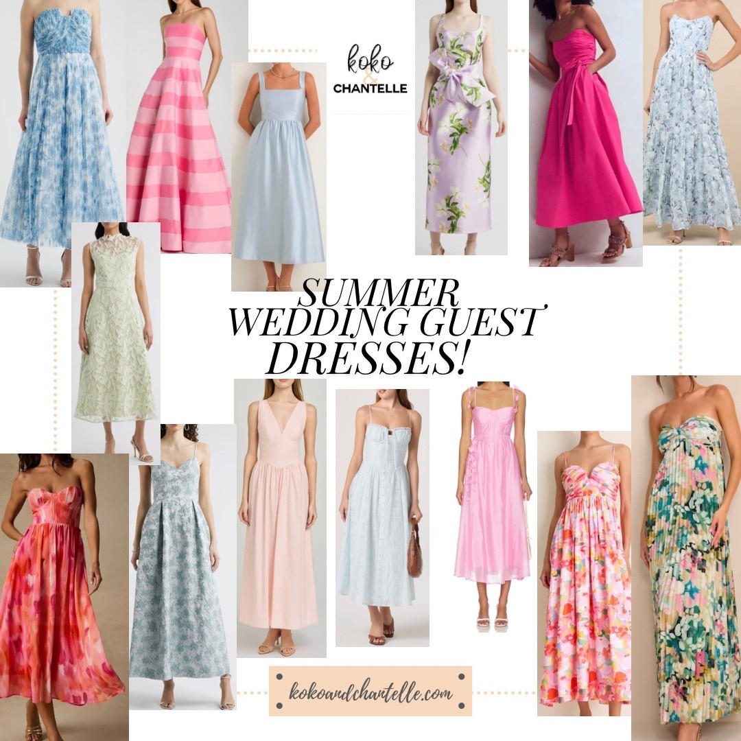Summer wedding guest dresses for summer formal dress code

#LTKmomlife #LTKSeasonal #LTKOver40