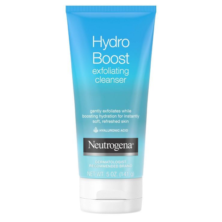 Neutrogena Hydro Boost Gentle Exfoliating Facial Cleanser - 5oz | Target