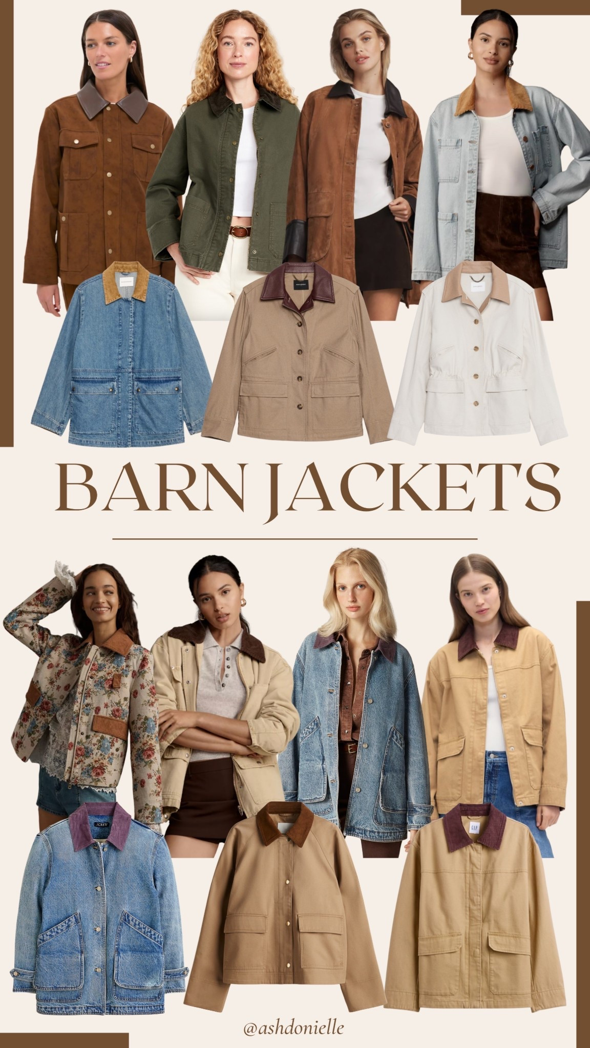 Now Trending: Barn Jackets & Coats

summer to fall transition
light layers
neutral basics
lightweight sweaters
denim jacket looks
maxi dress with boots
cardigan outfits
ankle boots style
transitional outerwear
layered accessories

#LTKSeasonal #LTKStyleTip #LTKSaleAlert