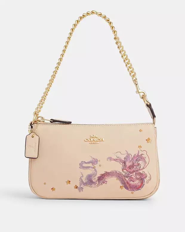 New Year Nolita 19 With Chain With Signature Canvas And Dragon | Coach Outlet