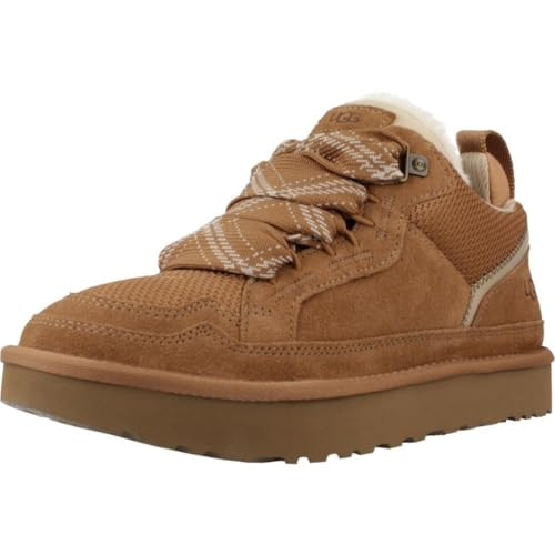 UGG Women's Lowmel Sneaker, Chestnut, 6 | Amazon (US)