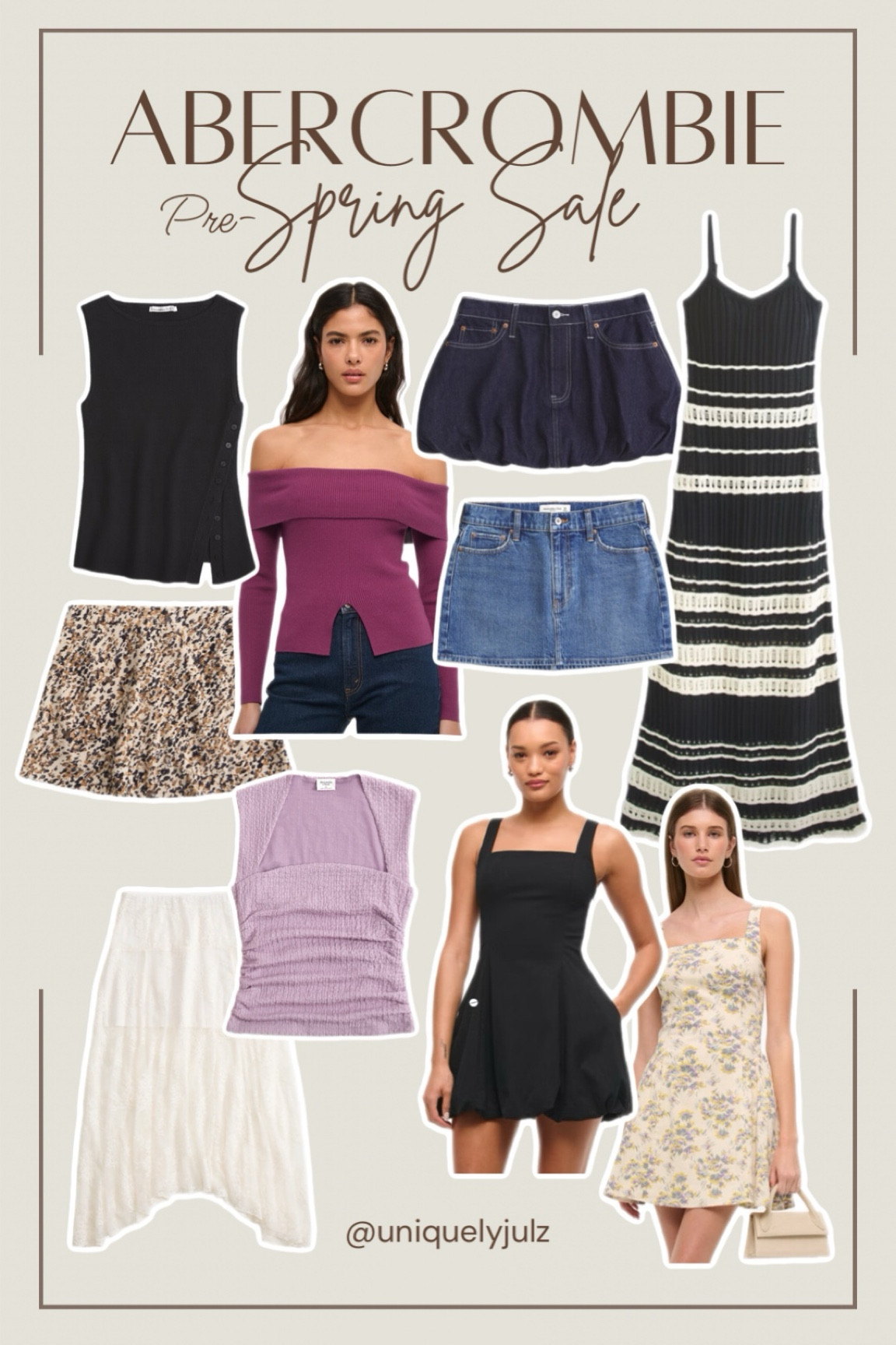 Abercrombie sale! Use code DENIMAF for an extra discount at checkout



#LTKPetite #LTKMostLoved #LTKSaleAlert