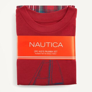 Kid's Family Plaid Pajama Set | Nautica