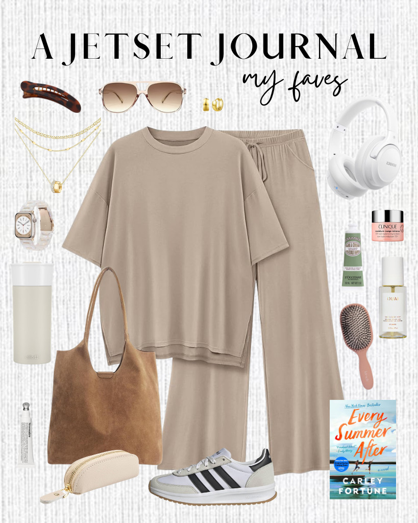 I'm excited to share the Amazon my faves for this week, which are all amazing finds! First, there's AmazingStar's lounge set, perfect for travel and everyday wear. I also love this stylish, soft faux-suede tote bag and the hair and body mist from OUAI. 

 #LTKSeasonal #LTKSaleAlert #LTKTravel