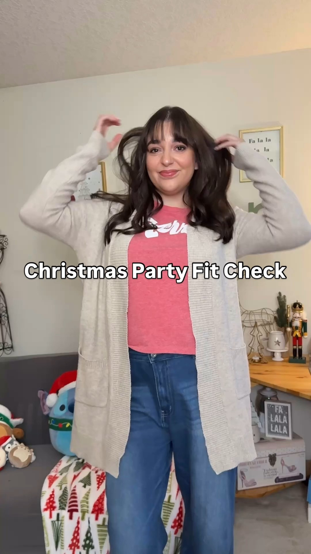 Have you been to a Christmas party yet? I had my first one this past weekend with part of my dad’s family and it was so much fun!! 

#LTKootd #LTKHoliday #LTKMidsize