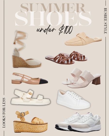 Gorgeous summer shoes and sandals… under $100! Some of these are also on sale!! 

~Erin xo 

#LTKunder100 #LTKshoecrush #LTKsalealert