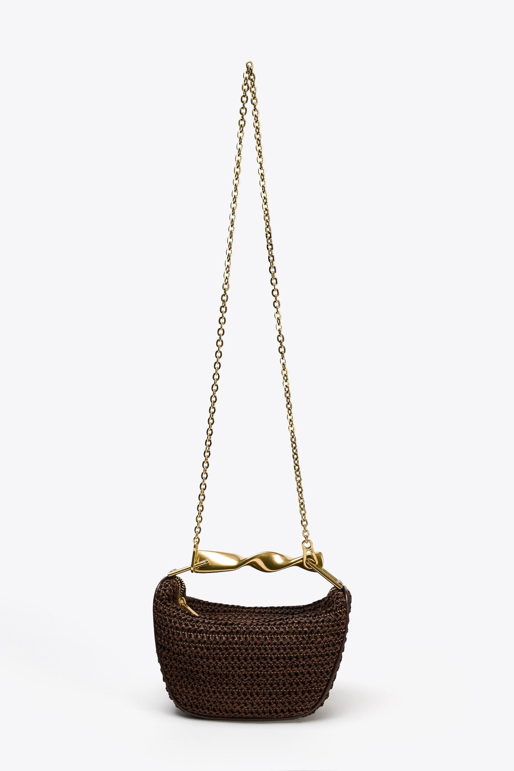 MINI BAG WITH METALLIC HANDLE | Zara US