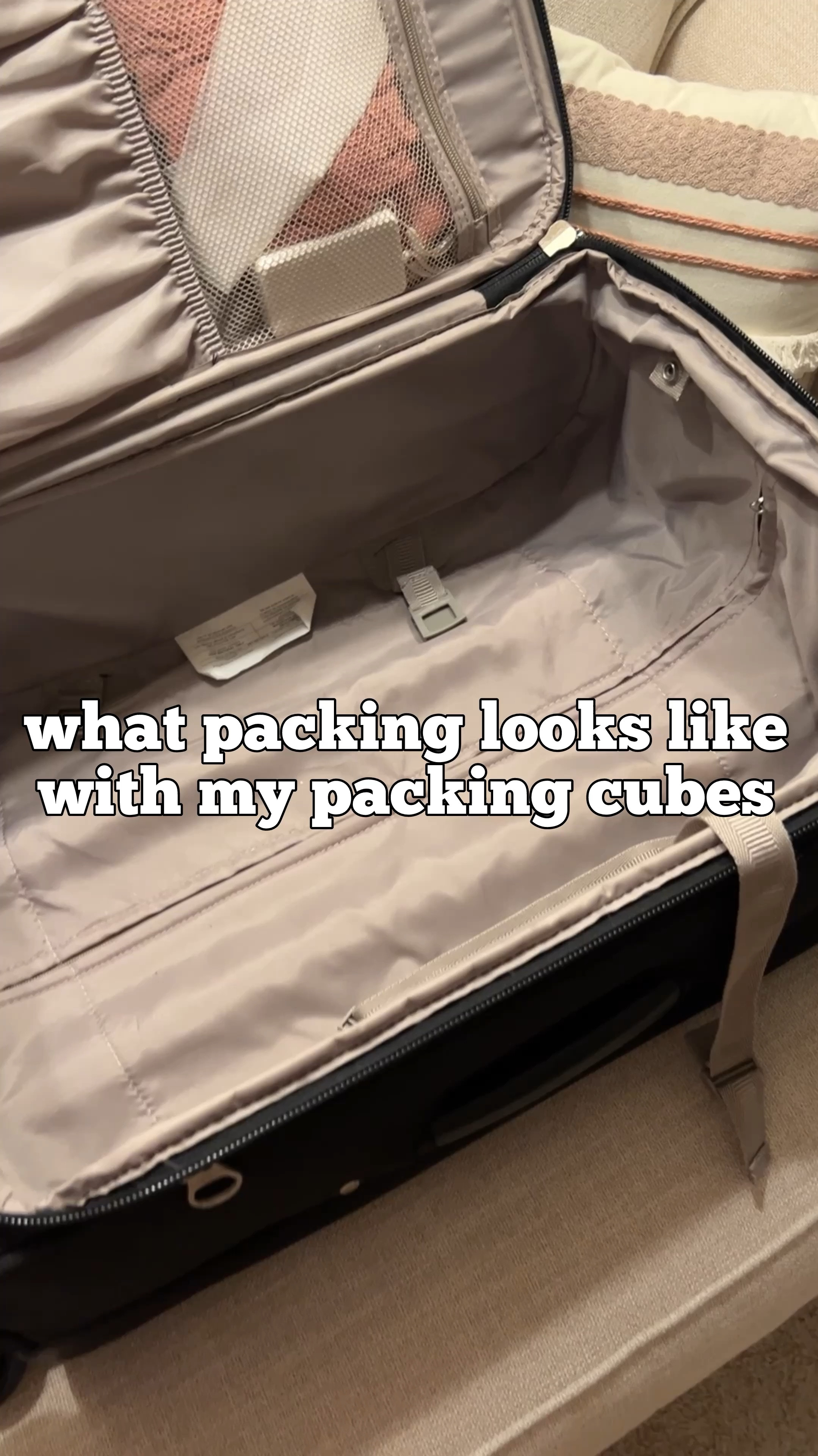 Neutral packing cubes to match the inside of my luggage. Keeps my entire suitcase super organized and my outfits neatly folded together.

#LTKU #LTKTravel #LTKWatchNow
