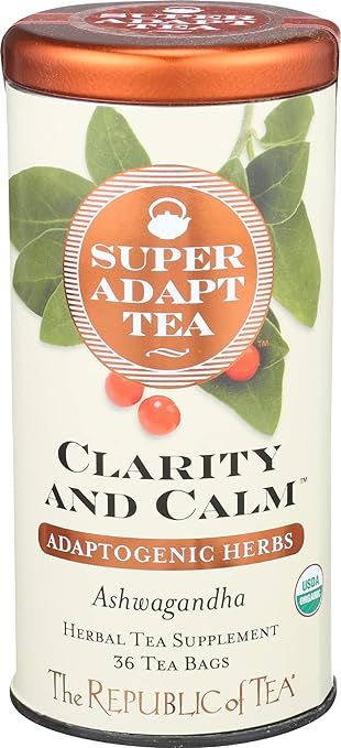 Republic Of Tea, Tea Superadapt Stress Supress Organic, 36 Count | Amazon (US)