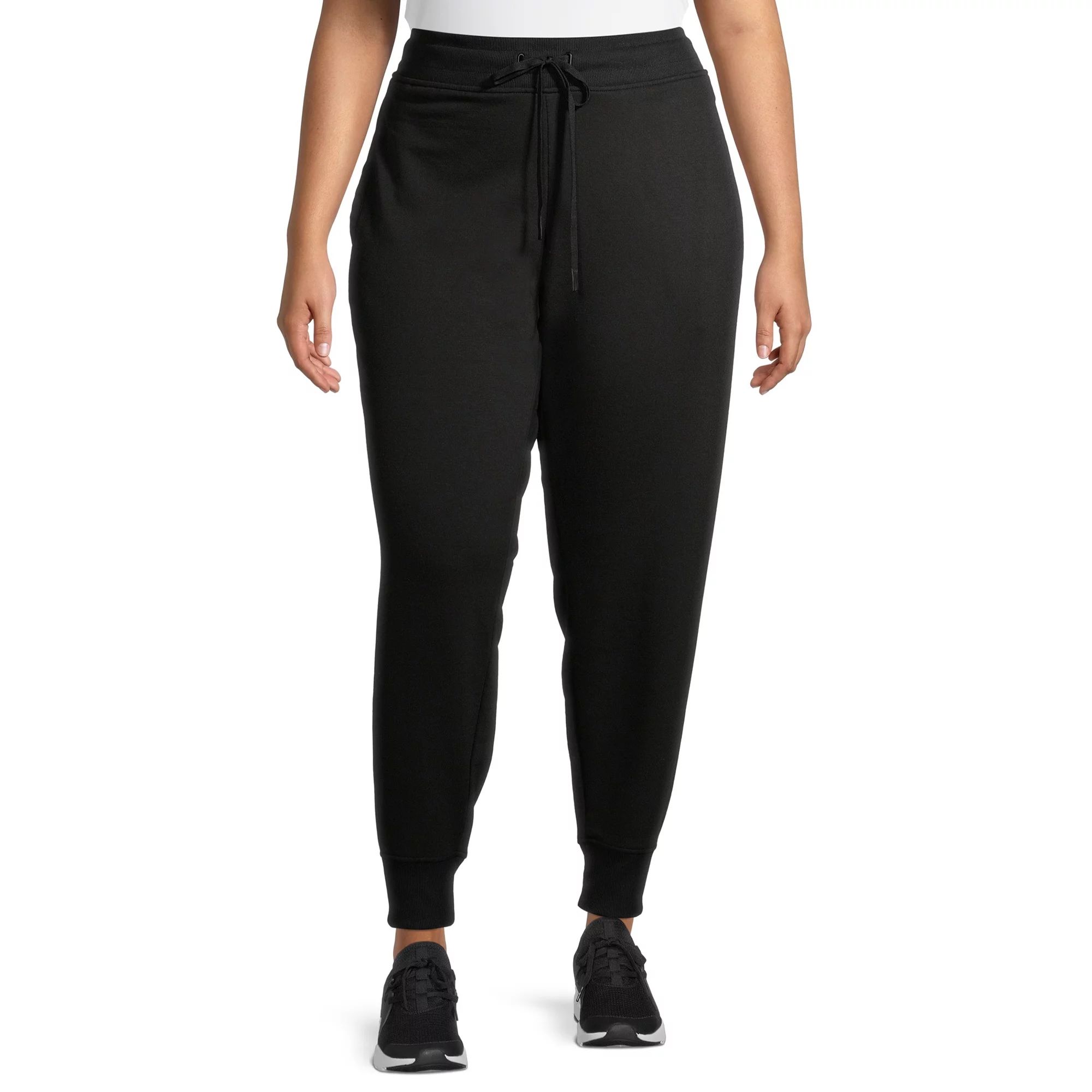 Athletic Works - Athletic Works Women's Plus Size Soft Fleece Jogger Sweatpants - Walmart.com | Walmart (US)