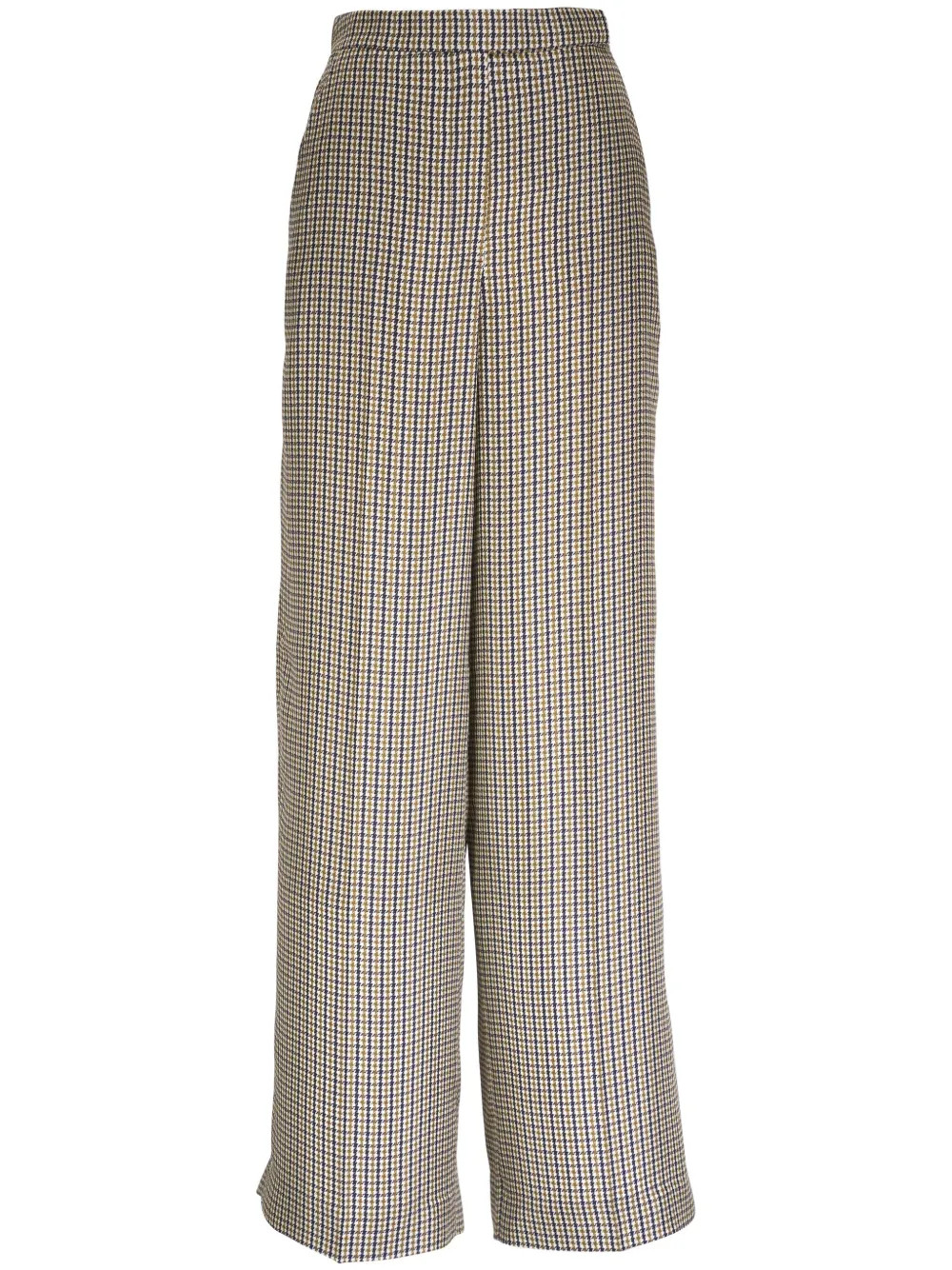 Dorothee Schumacher checked-print Trousers  - Farfetch | Farfetch Global