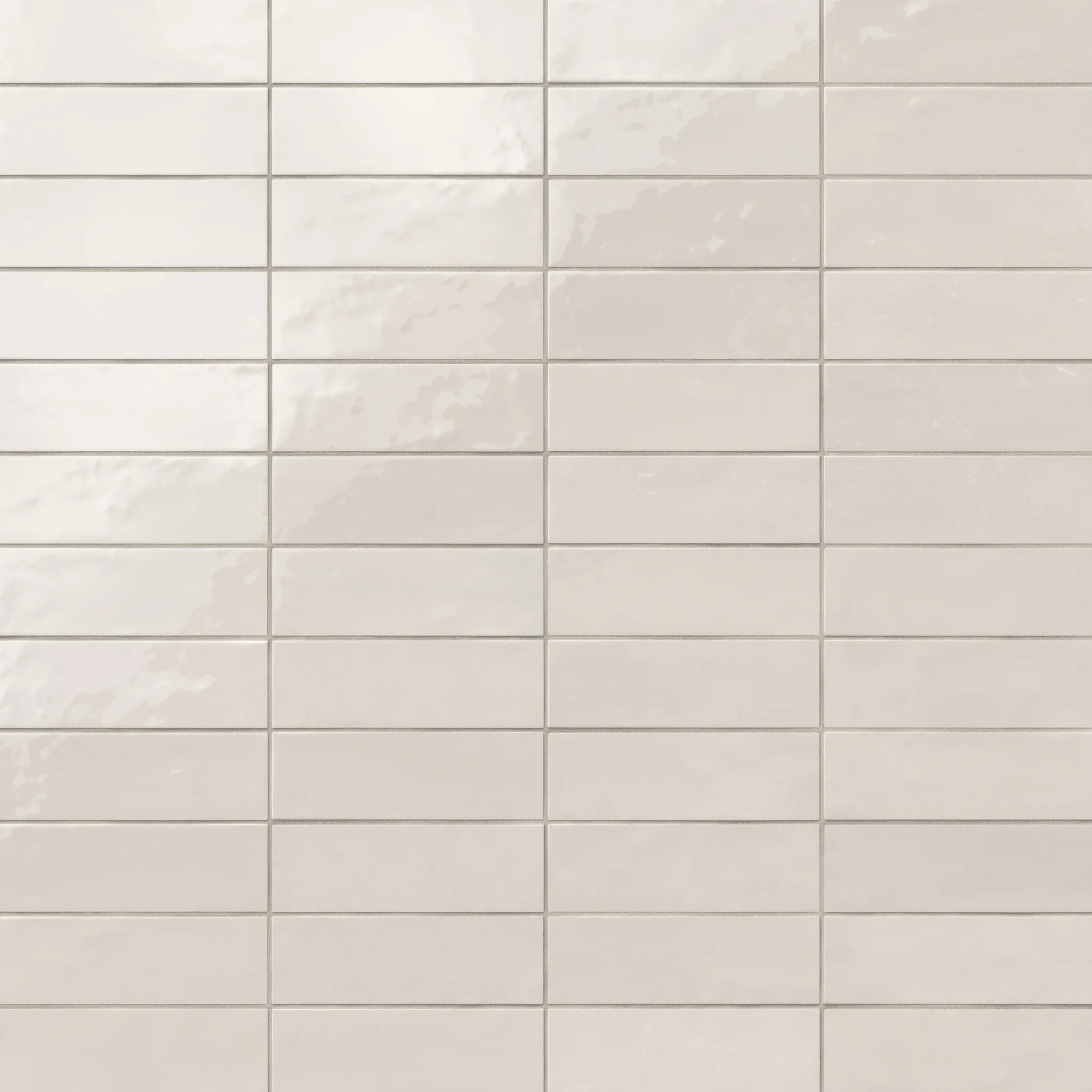 Cleo 2x6 Glossy Ceramic Tile in Cream | Edward Martin