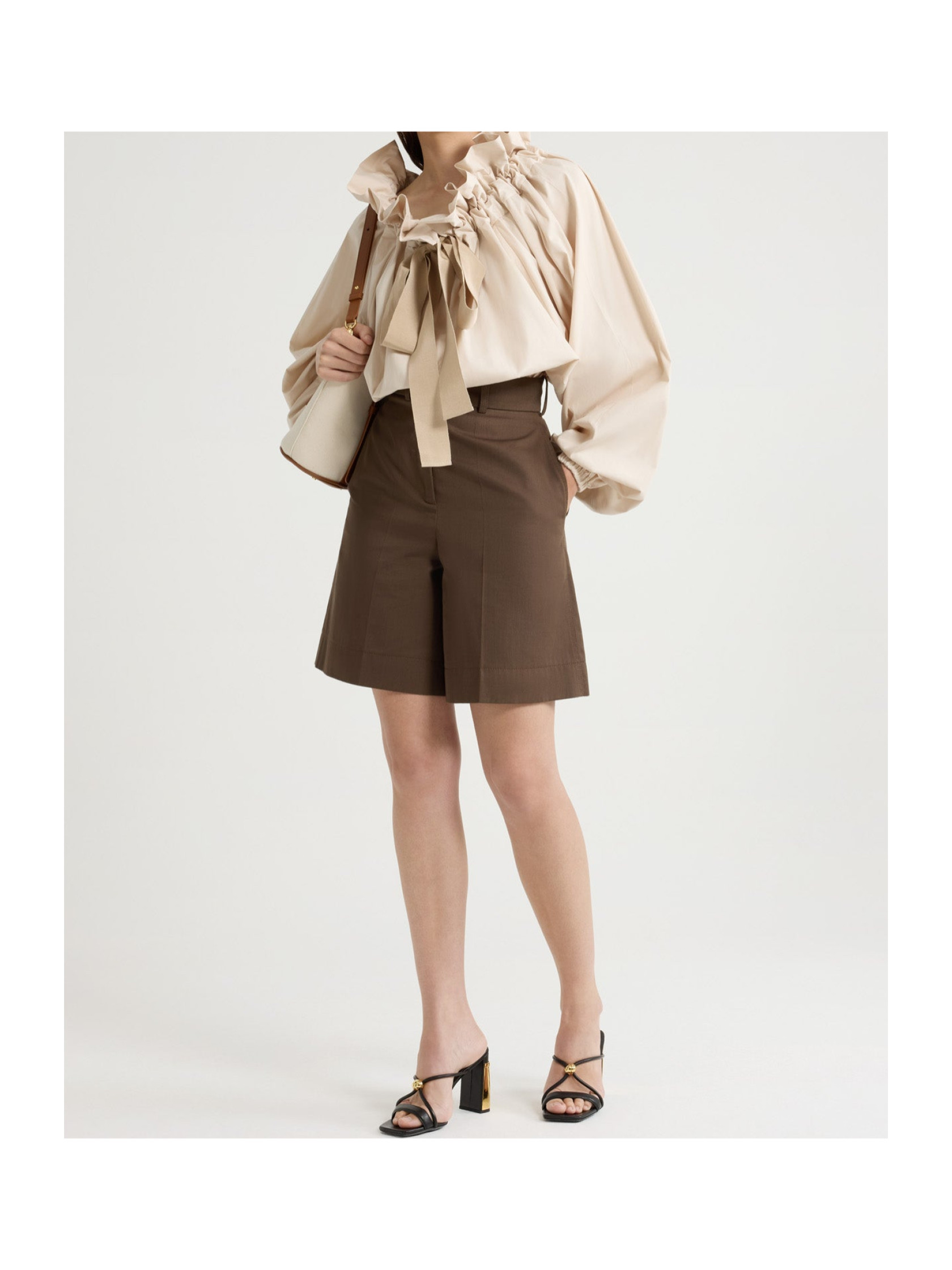 Iconic drawstring blouse | Senser US