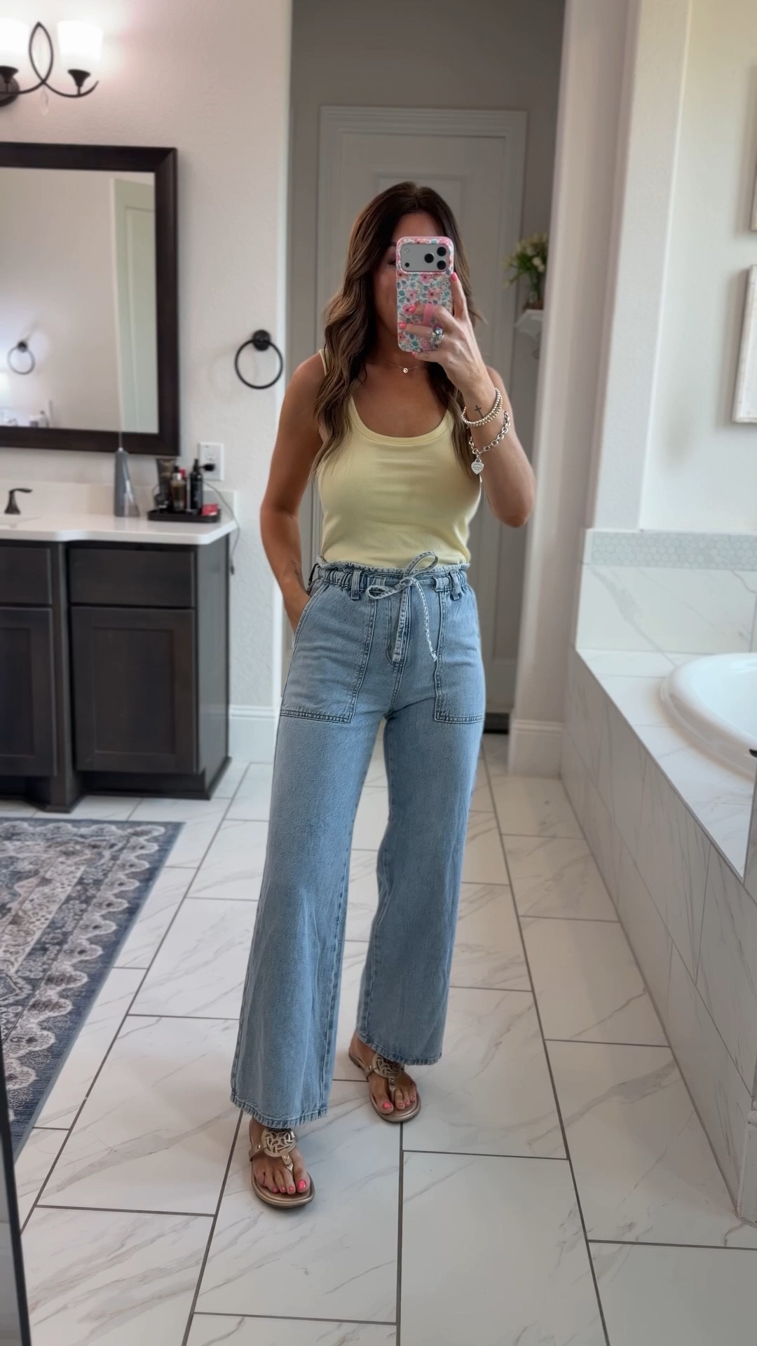 Walmart Spring Arrivals!

I’m 5”6, usually a 0-2, XS-S, 32D

Dress: Small 
Pant PJ Set: Small
Pink Top: Small 
Pink Sweatshirt: XL
Yellow Set: XS in both 
Drawstring Denim Pants: XS
Yellow Top: Small 
Yellow Long Sleeve: Small 

#walmartpartner #walmartstyle @walmartstyle