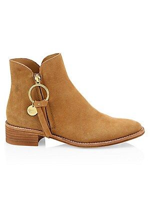 Louise Suede Flat Boots | Saks Fifth Avenue