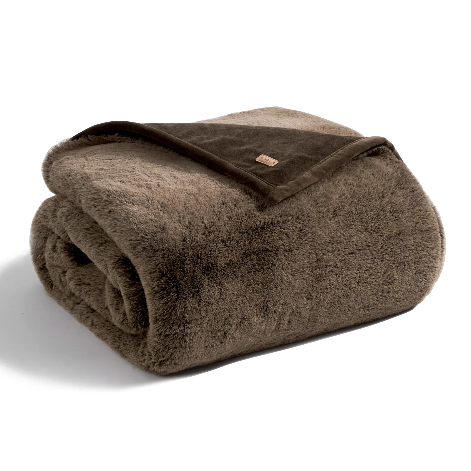 Luxury Soft Faux Chinchilla Fur Throw Blanket 1220GSM | Wayfair North America