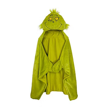 new!Cuddly As A Cactus Grinch Wearable Blanket | JCPenney