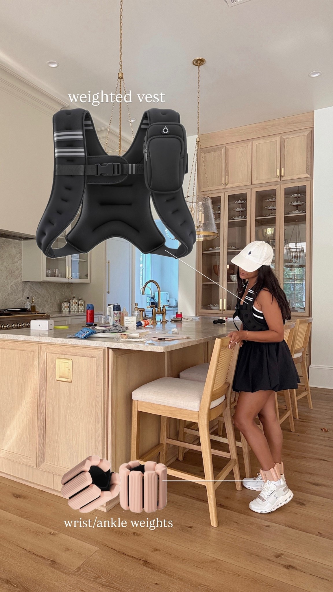 If you always feel too busy to workout, this hack is for you! 

Cleaning up around the house? throw on your weighted vest and ankle weights and bam! You’re getting an even better workout than a hot-girl walk outside!

#amazonfinds #weightedvest #ankleweights #athomeworkout #sneakers #workoutoutfit

#LTKmomlife #LTKActive #LTKfitnessgoals