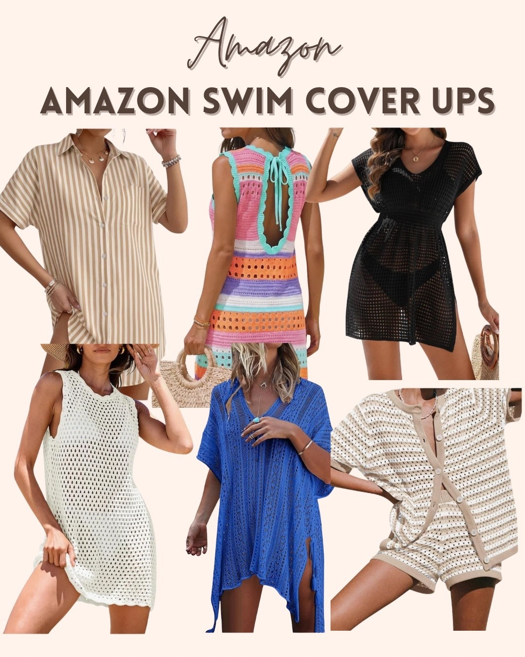 The cutest swim suit coverups for summer fun!

#LTKmomlife #LTKootd #LTKSeasonal