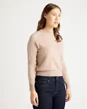 Mongolian Shrunken Cashmere Sweatshirt | Quince