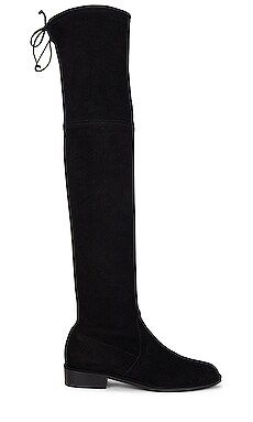 Stuart Weitzman Lowland Boot in Black Suede from Revolve.com | Revolve Clothing (Global)