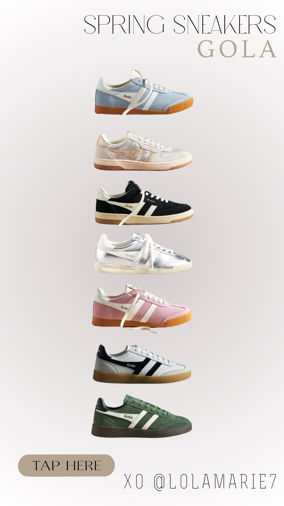 Spring Sneakers 👟 
Loving these fresh sneakers from Gola

#shoetrends #springtrend #sneakerfind 

#LTKShoeCrush #LTKStyleTip #LTKWatchNow