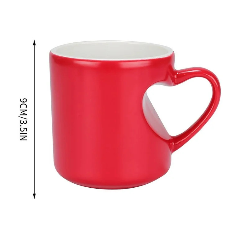 Chanana Valentines Mugs Coffee Mug Heart Mugs Romantic Ceramic Cups, Cute Cup Love Gift for Coupl... | Walmart (US)