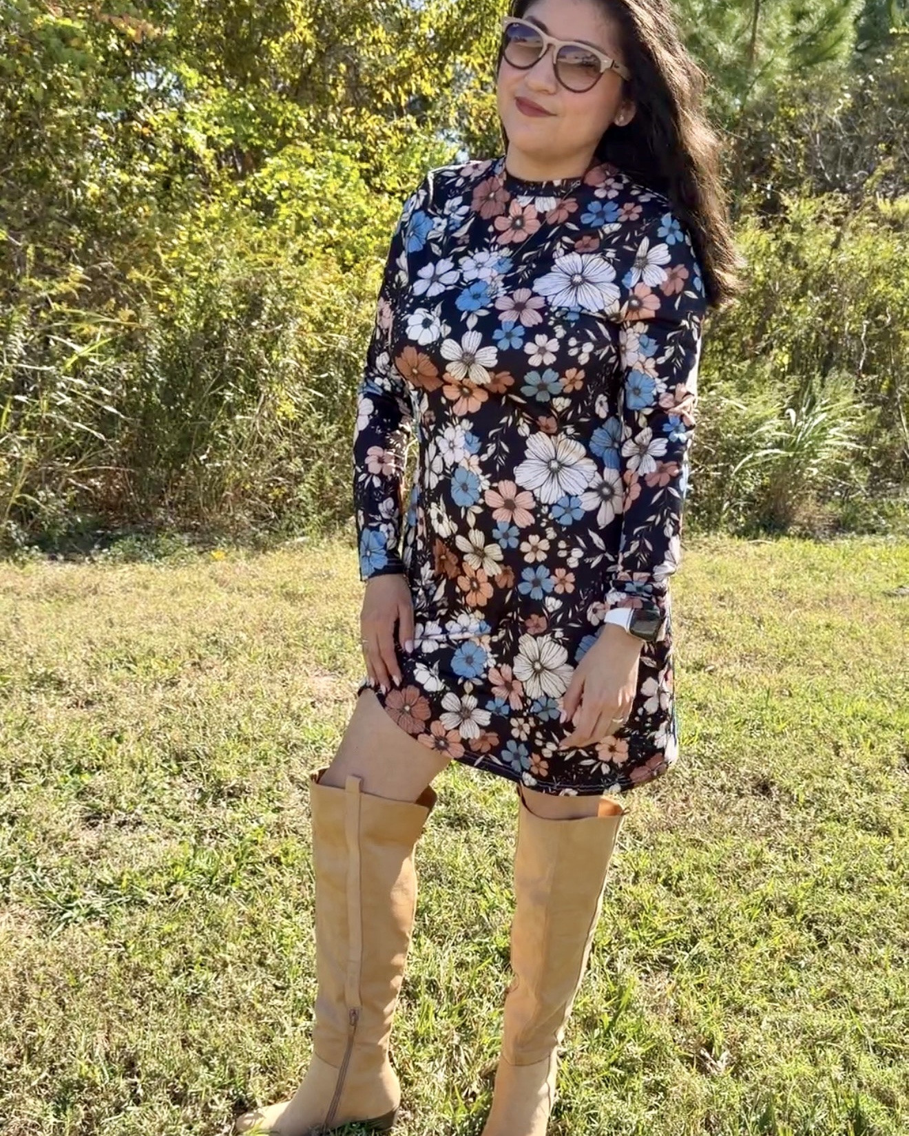 Fall florals + tall boots = a forever favorite🍂
Wore this today and felt so put together but still comfy - everything linked for you! Tap to shop the full look * #LTKFall #SundayStyle #MomStyle

#LTKBeauty #LTKSeasonal #LTKStyleTip