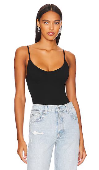 Jourdan Bodysuit in Black | Revolve Clothing (Global)