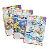 Melissa & Doug PAW Patrol Restickable Stickers Flip-Flap Pad 3-Pack – Classic Missions, Adventure Ba | Amazon (US)