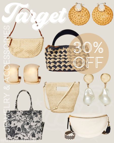30% off jewelry & accessories at Target!

#LTKsalealert #LTKitbag #LTKfindsunder50