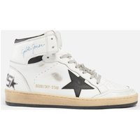 Golden Goose Sky-Star Distressed Leather High-Top Trainers - UK 6 | Coggles (Global)